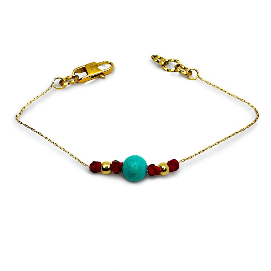 Bracciale Pathos Turchese - SharifaCrystals