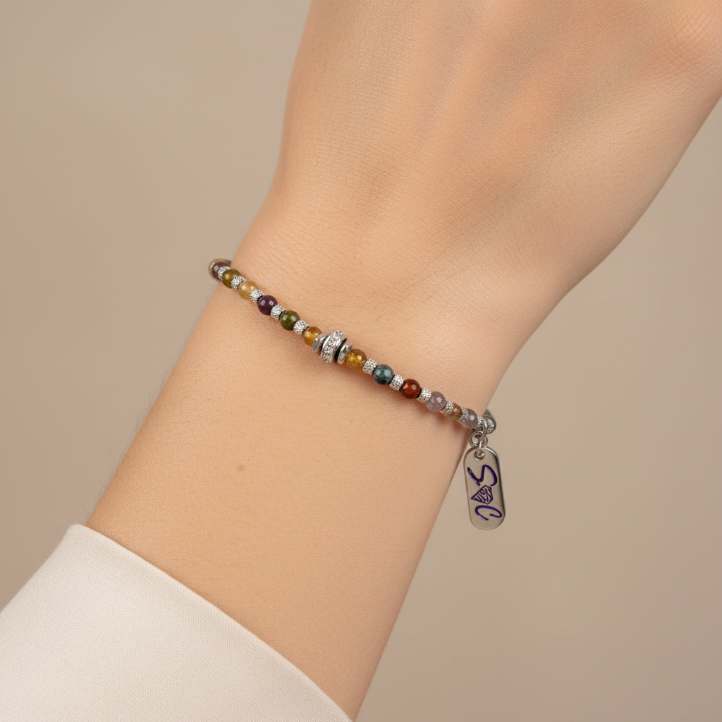 bracciale tormalina multicolore sharifacrystals